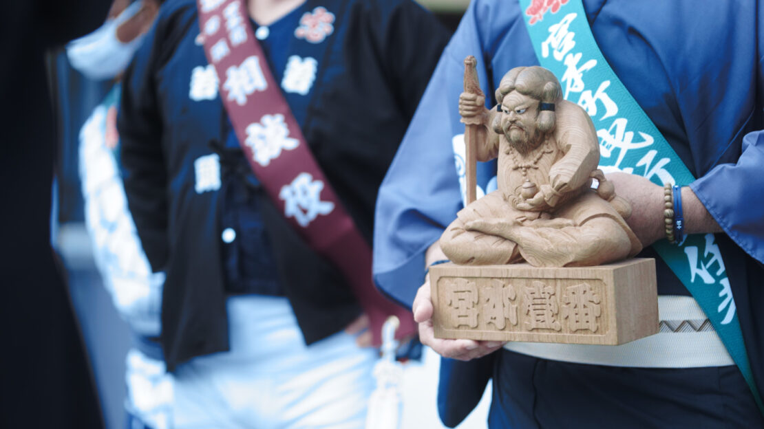 岸和田だんじり祭　宮本町　宮入り